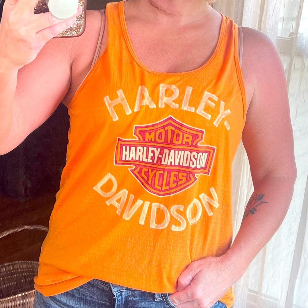 Authentic Harley Davidson tank